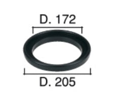 Guarnizione ricambio per coperchio ITP30 secchio plastica o Inox