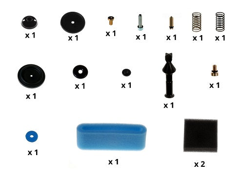 Kit riparazione valvola vuoto  MCV1500 Milkrite|InterPuls Corr.5010075