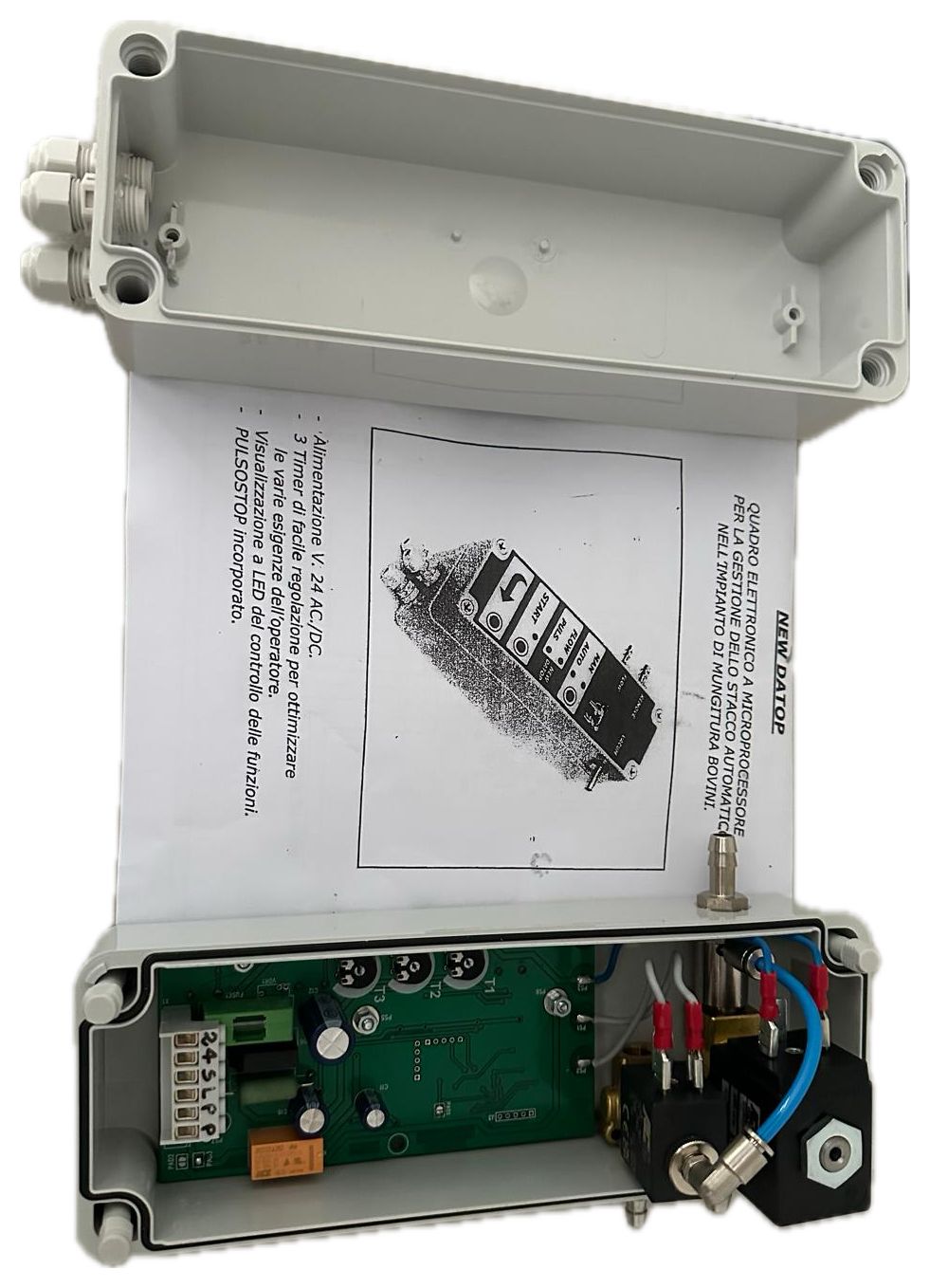 NEW DATOP pannello di comando 12/24VDC