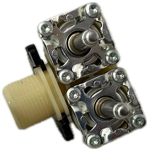 Elettrovalvola A.u.K. Muller doppia uscita ad angolo 220/240V  per C100/C100E/C200