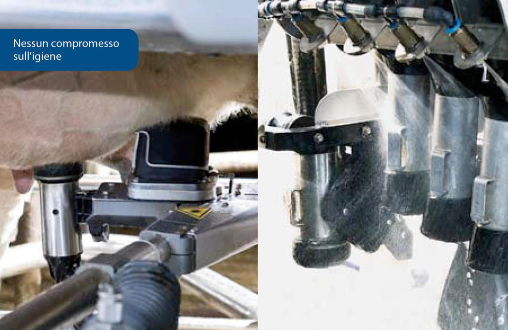 Testa in gomma coppetta lavaggio VMS Classic DeLaval
