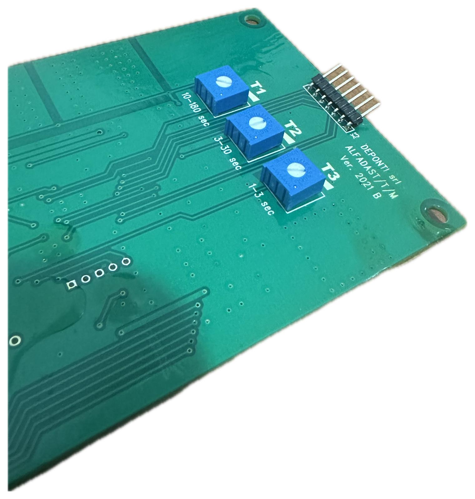 Scheda elettronica temporizzata per Pannello di Controllo Alfa Dast