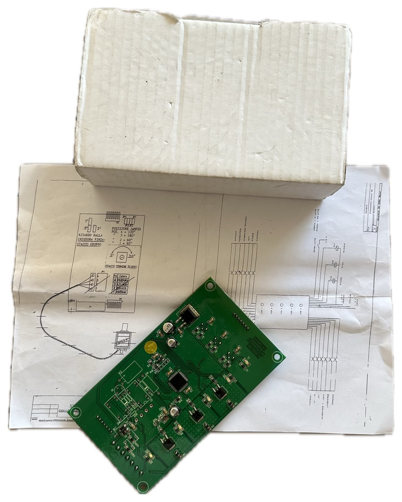 Scheda elettronica temporizzata per Pannello di Controllo Alfa Dast