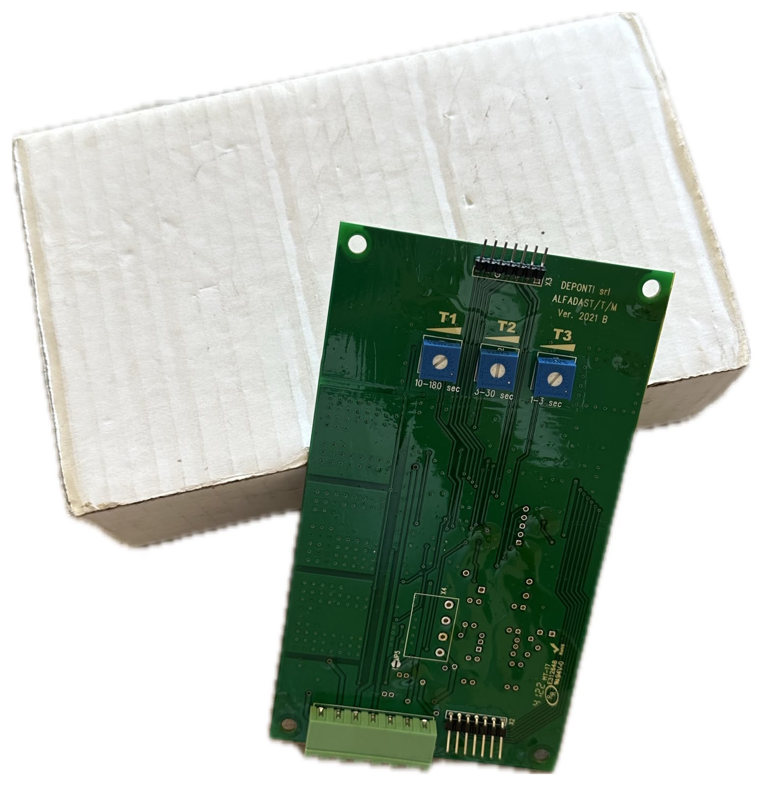Scheda elettronica temporizzata per Pannello di Controllo Alfa Dast