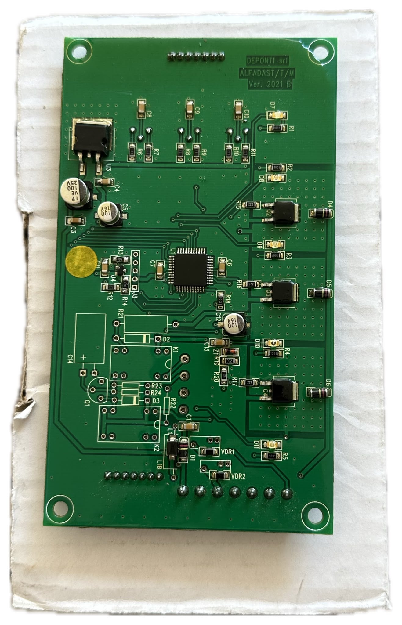 Scheda elettronica temporizzata per Pannello di Controllo Alfa Dast