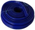 Tubo aria gemellare in silicone blu 7x14x20 Mt