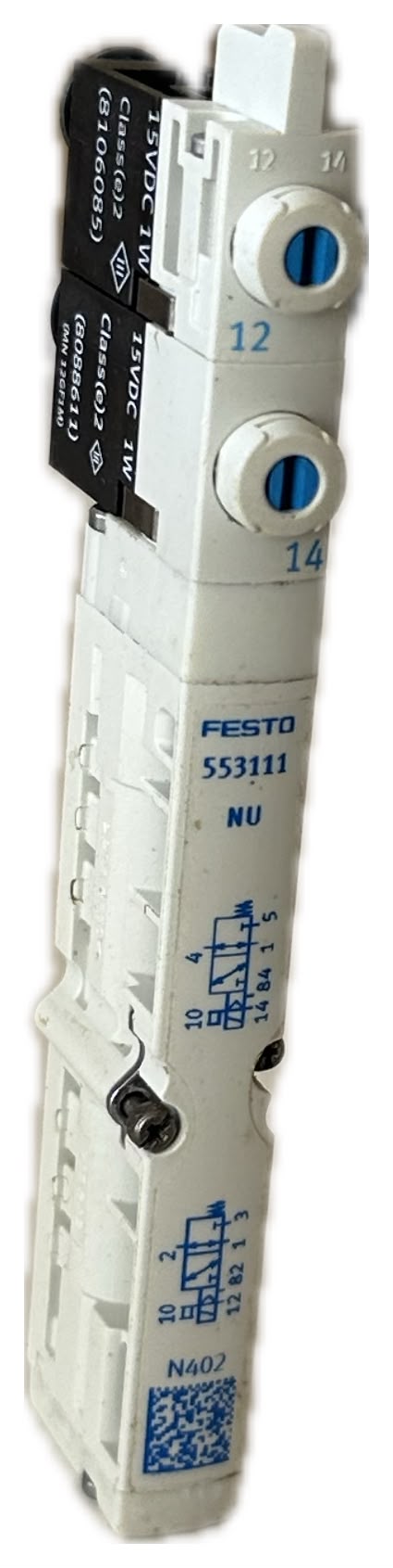 VALVOLA SOLENOIDE FESTO - 15VDC per robot di mungitura DeLaval