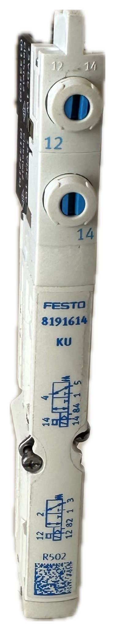 VALVOLA SOLENOIDE FESTO 2X3/2 NC N - 15VDC per robot di mungitura DeLaval