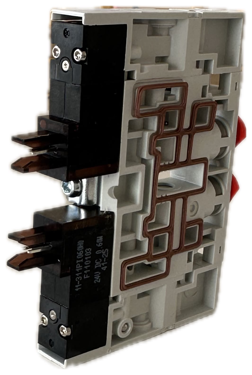 VALVOLA SOLENOIDE NORGREN 2X3/2NC - 24VDC per robot di mungitura DeLaval