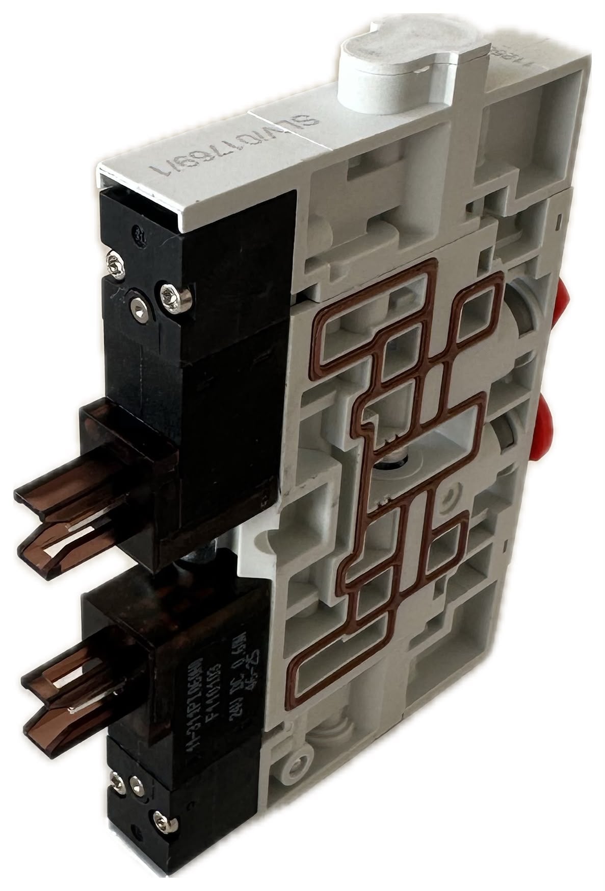 VALVOLA SOLENOIDE NORGREN 5/3 - 24VDC per robot di mungitura DeLaval