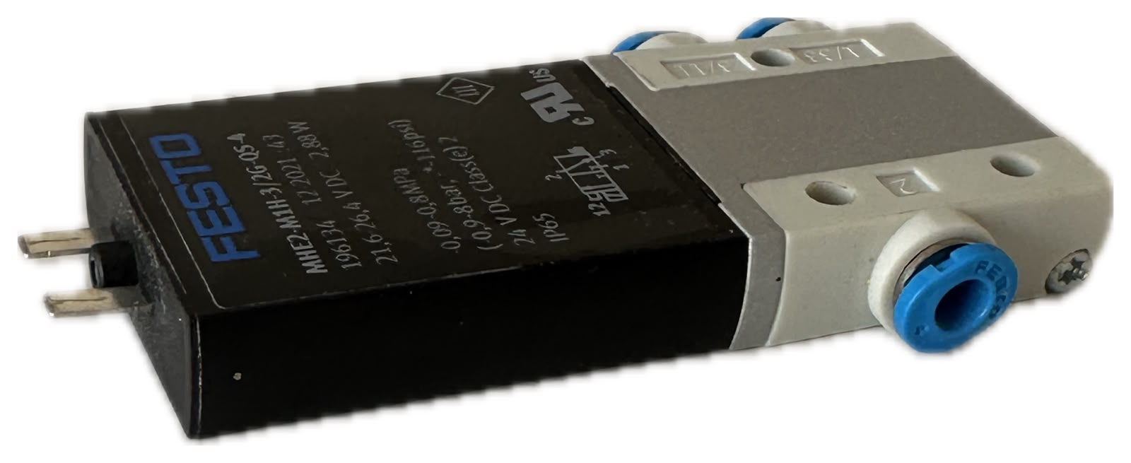VALVOLA SOLENOIDE FESTO 3/2NC PWM- 21,6-26,4 VDC per robot di mungitura DeLaval