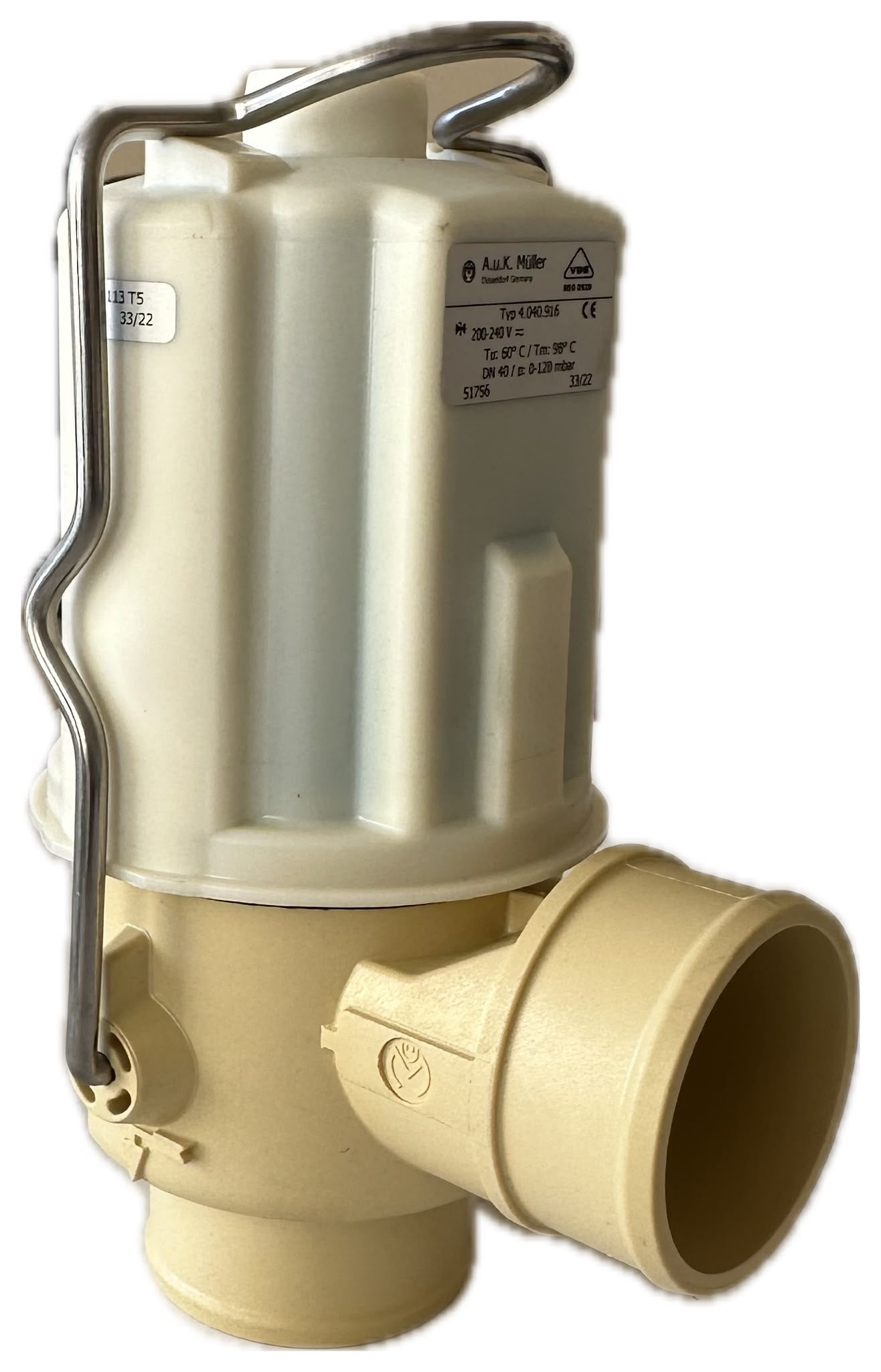 Valvola di drenaggio A.u.K. Muller 200-240V normalmente aperta per frigor Serap
