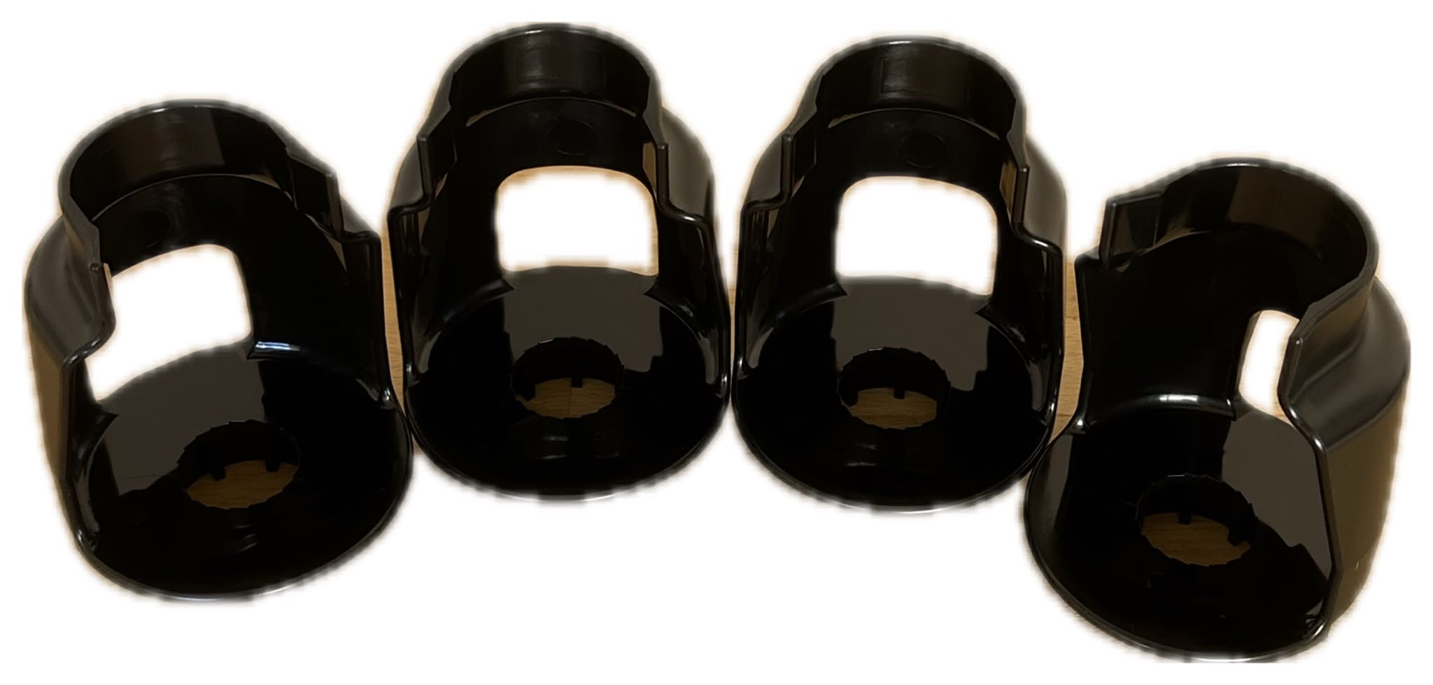 Set 4pz. coppetta in plastica per gruppo lavaggio Alfa-Laval/DeLaval