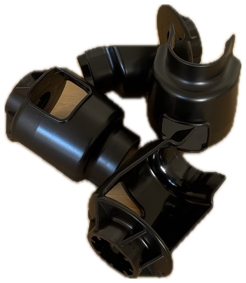Set 4pz. coppetta in plastica per gruppo lavaggio Alfa-Laval/DeLaval