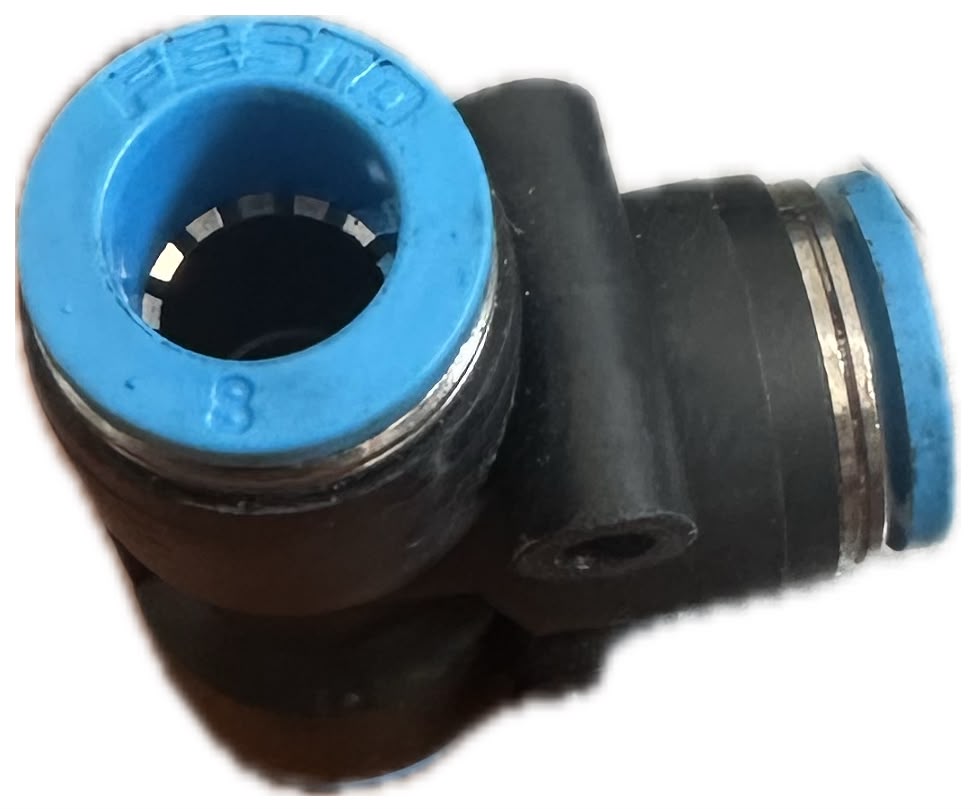 FESTO raccordo rapido a T per aria compressa D8x8x8