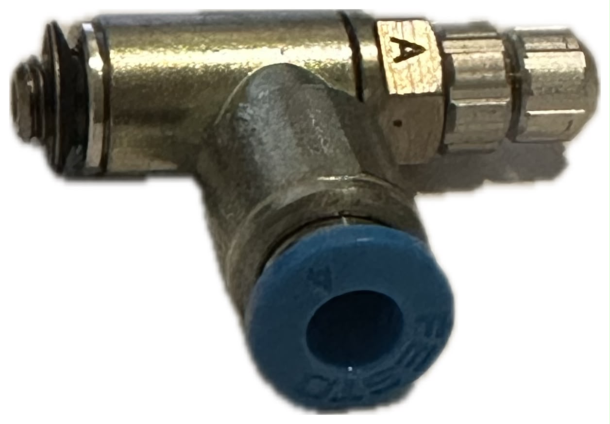 FESTO regolatore di portata unidirezionale M5-4D con pomello
