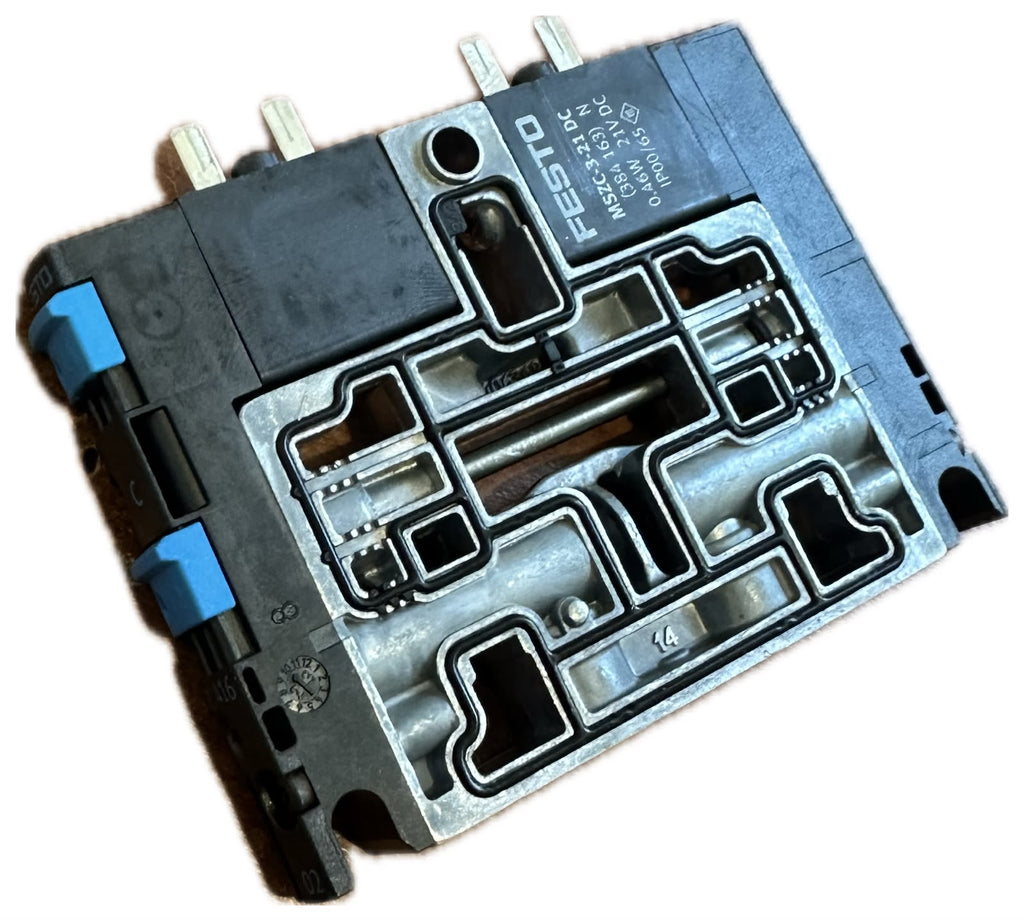 VALVOLA SOLENOIDE FESTO 21 VDC per robot di mungitura DeLaval