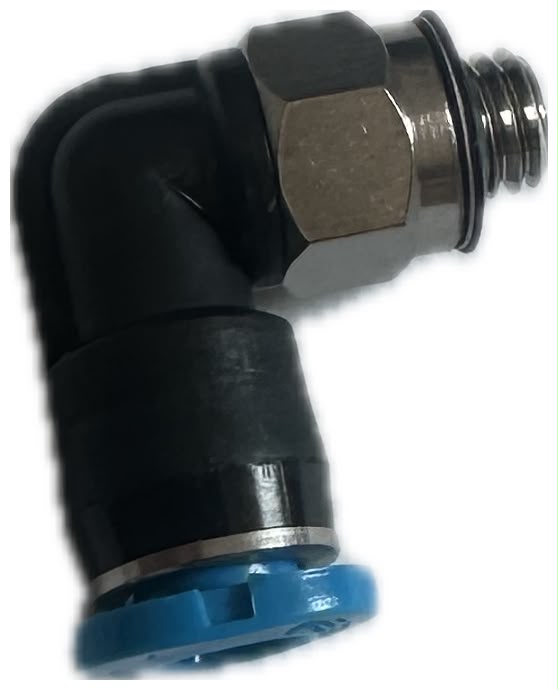 FESTO raccordo rapido a L per aria compressa M5-4D