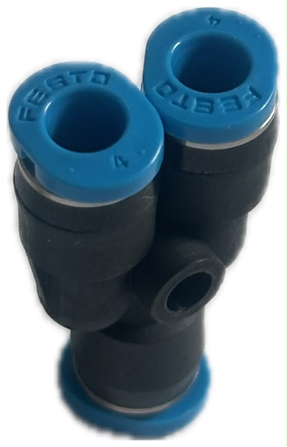 FESTO raccordo rapido a Y per aria compressa D4x4x4