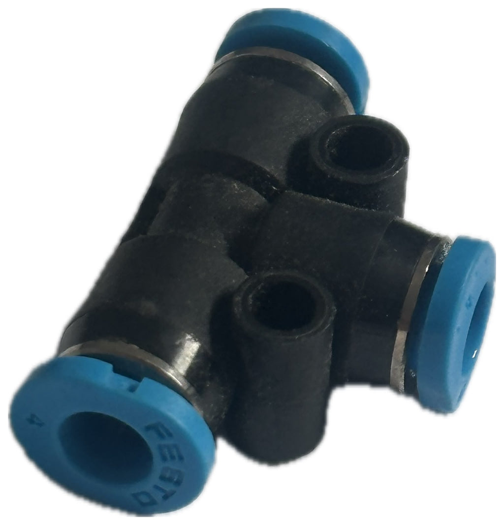 FESTO raccordo rapido a T per aria compressa D4x4x4