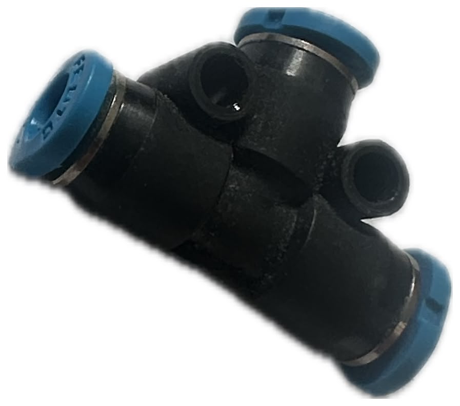 FESTO raccordo rapido a T per aria compressa D4x4x4