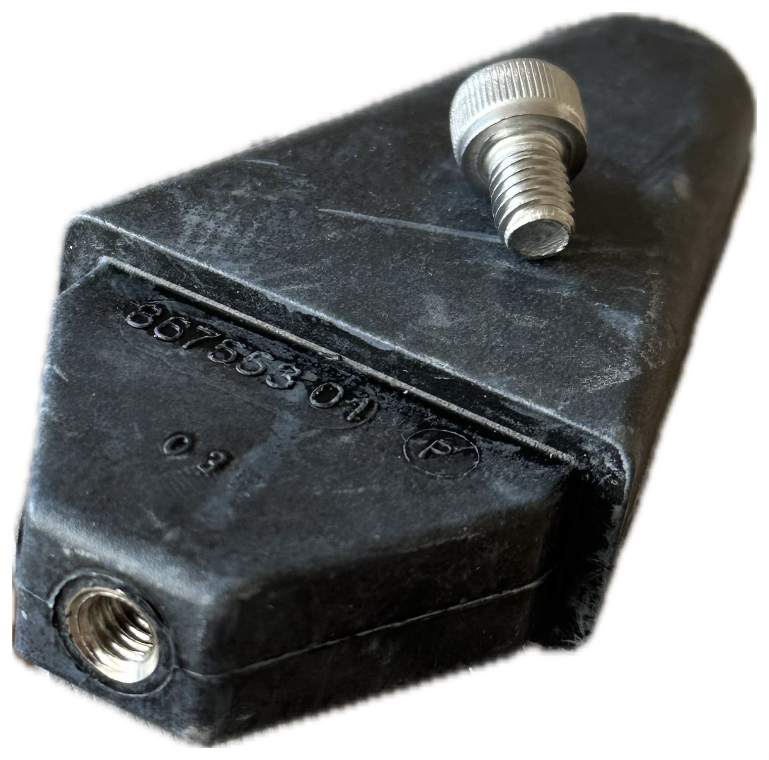 Corno in gomma con vite  per robot di mungitura VMS Classic