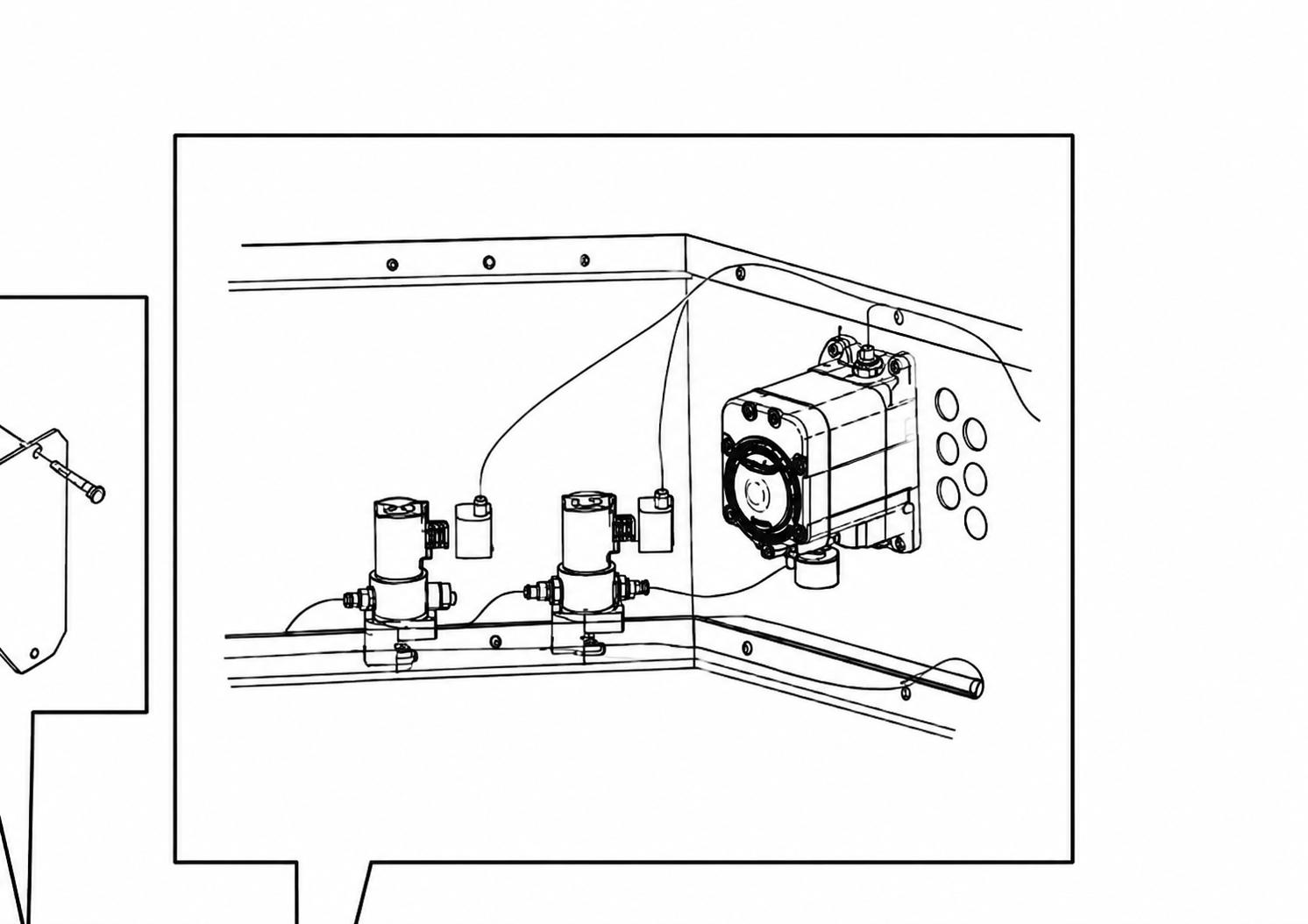Pompa FLOJET adattabile  con robot di mungitura VMS DeLaval