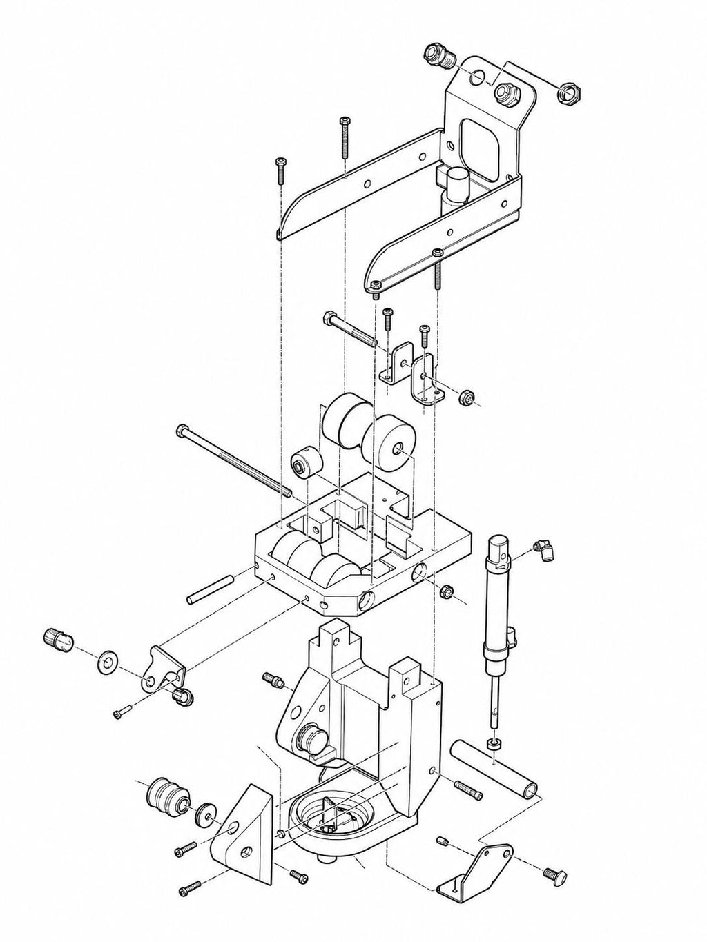 Festo cilindro 16-40 per coppetta lavaggio VMS Classic