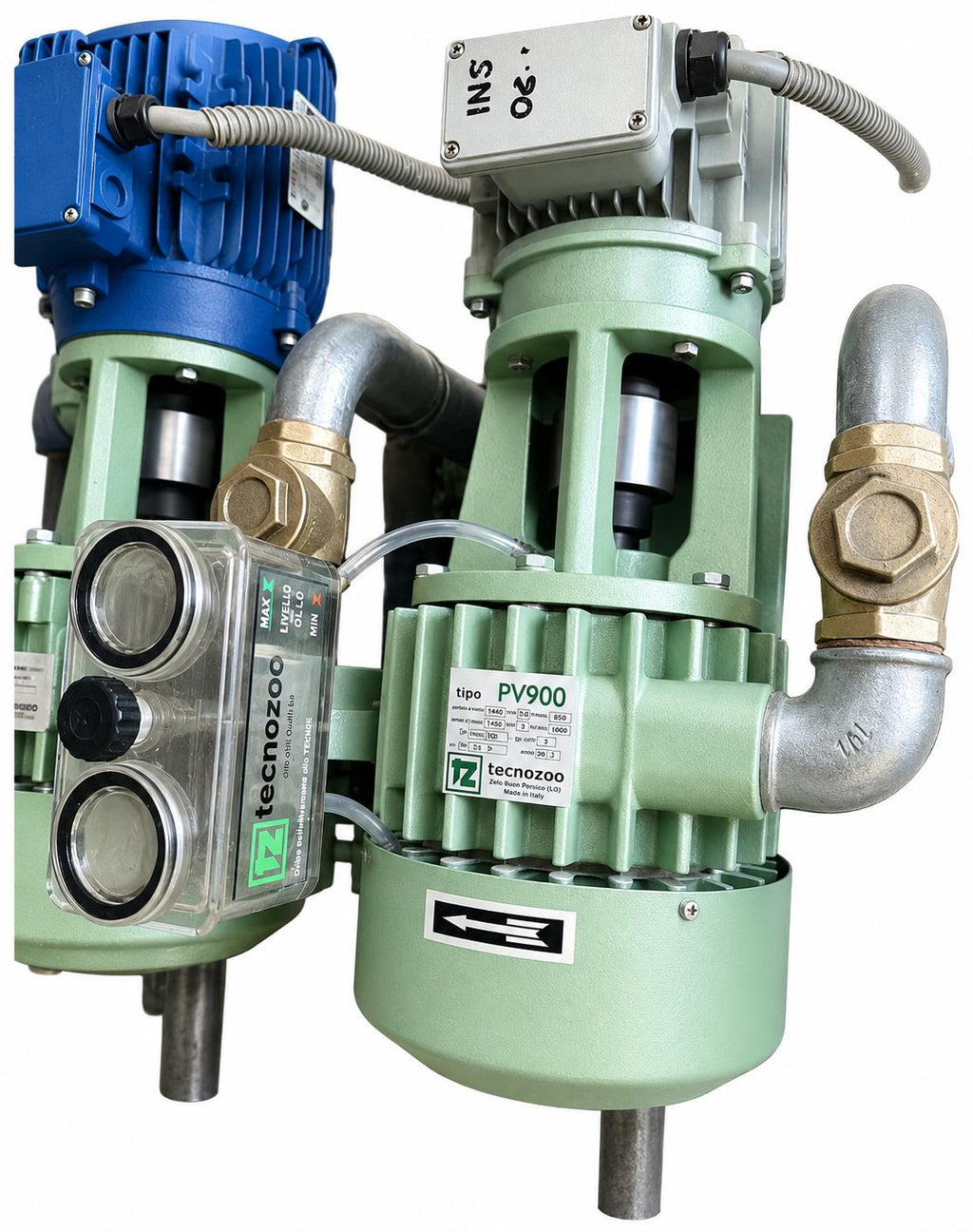 Kit Riparazione 8000 Ore / 4 Anni per Pompa del Vuoto P.V. 900 Lt.Tecnozoo