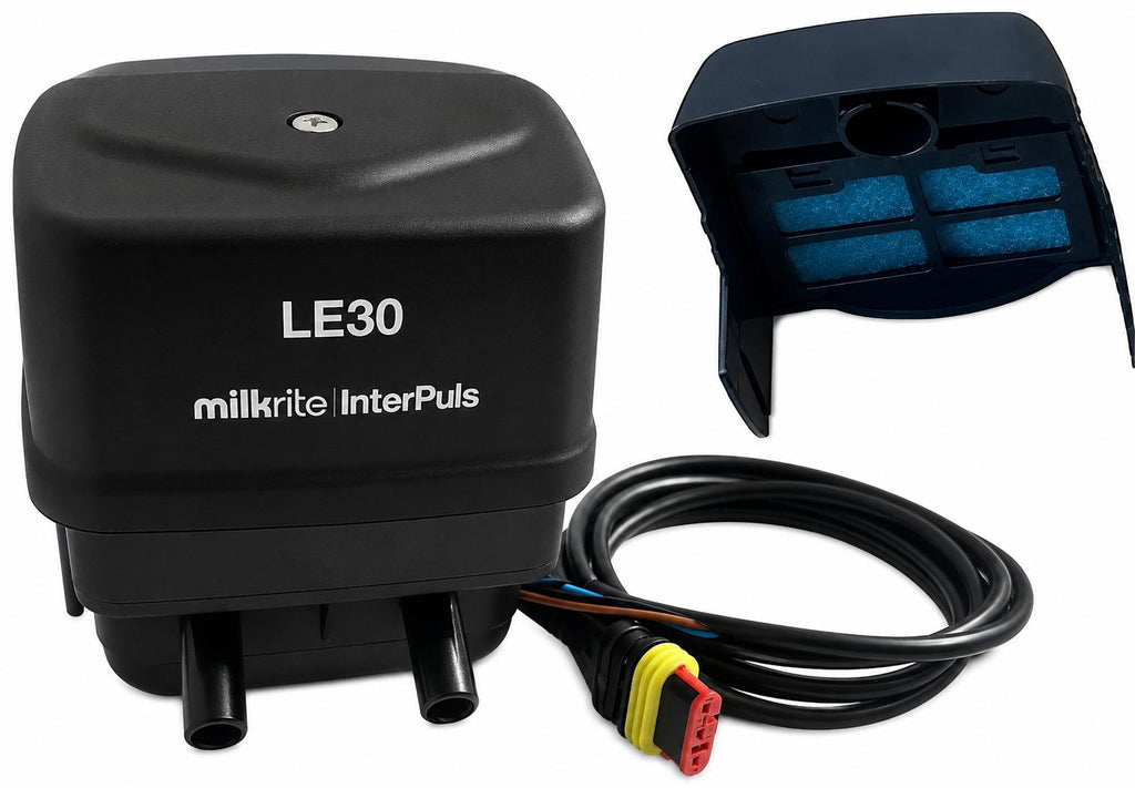 Pulsatore elettronico LE30 24VDC 2EX con filtro MilkRite InterPuls