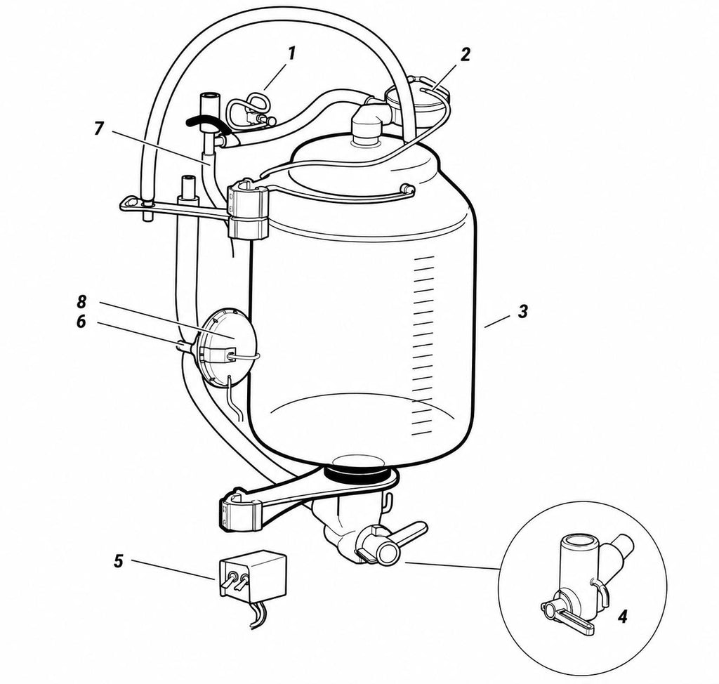 INTERRUTTORE SCARICO AUTOMATICO  Alfa-Laval/DeLaval